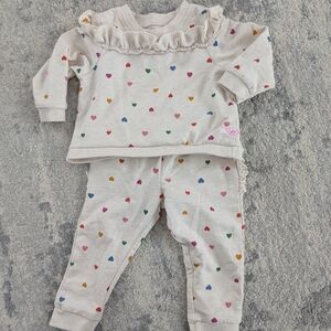 Colorful Heart Kids Matching Set